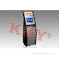 Self - Service Black Touch Panel Interactive Information Ki